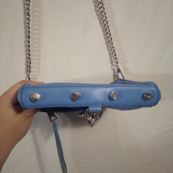 Rebecca Minkoff Baby Blue Periwinkle Avery Crossbody Bag - Picture 16 of 16